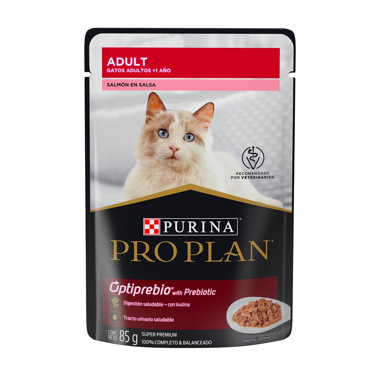Sobre de Alimento Húmedo Pro Plan para Perro Adulto Caja 24 pzas